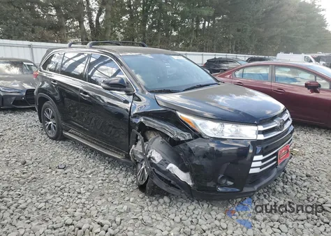 2017 Toyota Highlander Le from USA, damaged, VIN 5TDBZRFH1HS452032